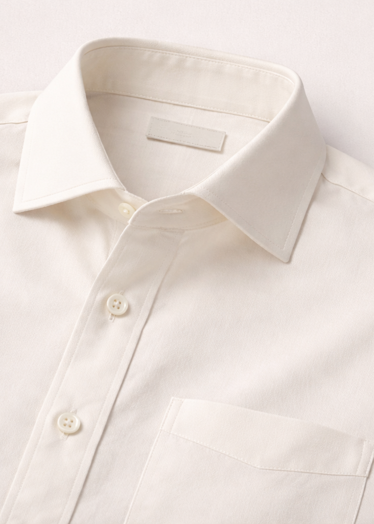 Belmont Tailored Shirt – Ivory