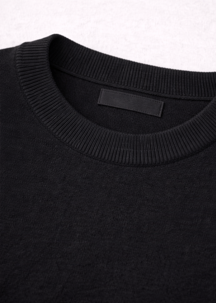 Aldridge Merino Sweater – Black